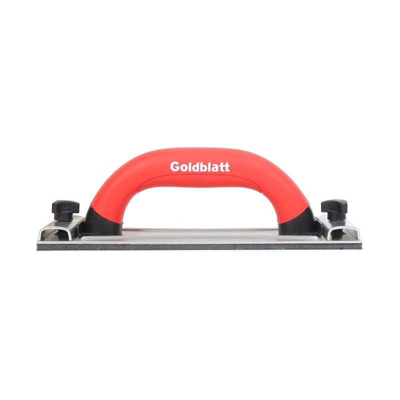 Goldblatt Drywall Sanding Block, Hand Sander with Handle, Sandpaper Holder Tool for Wood, Drywall, Metal, Auto Body Polishing - Image 1